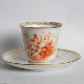 KPM ORANGE CAMAIEU PORCELAIN D