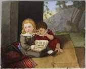KPM PAINTED PORCELAIN PLAQUE S