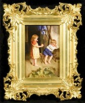 KPM PLAQUE, PEACE OFFERING, SI