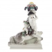 KPM PORCELAIN CENTAUR & YOUNG