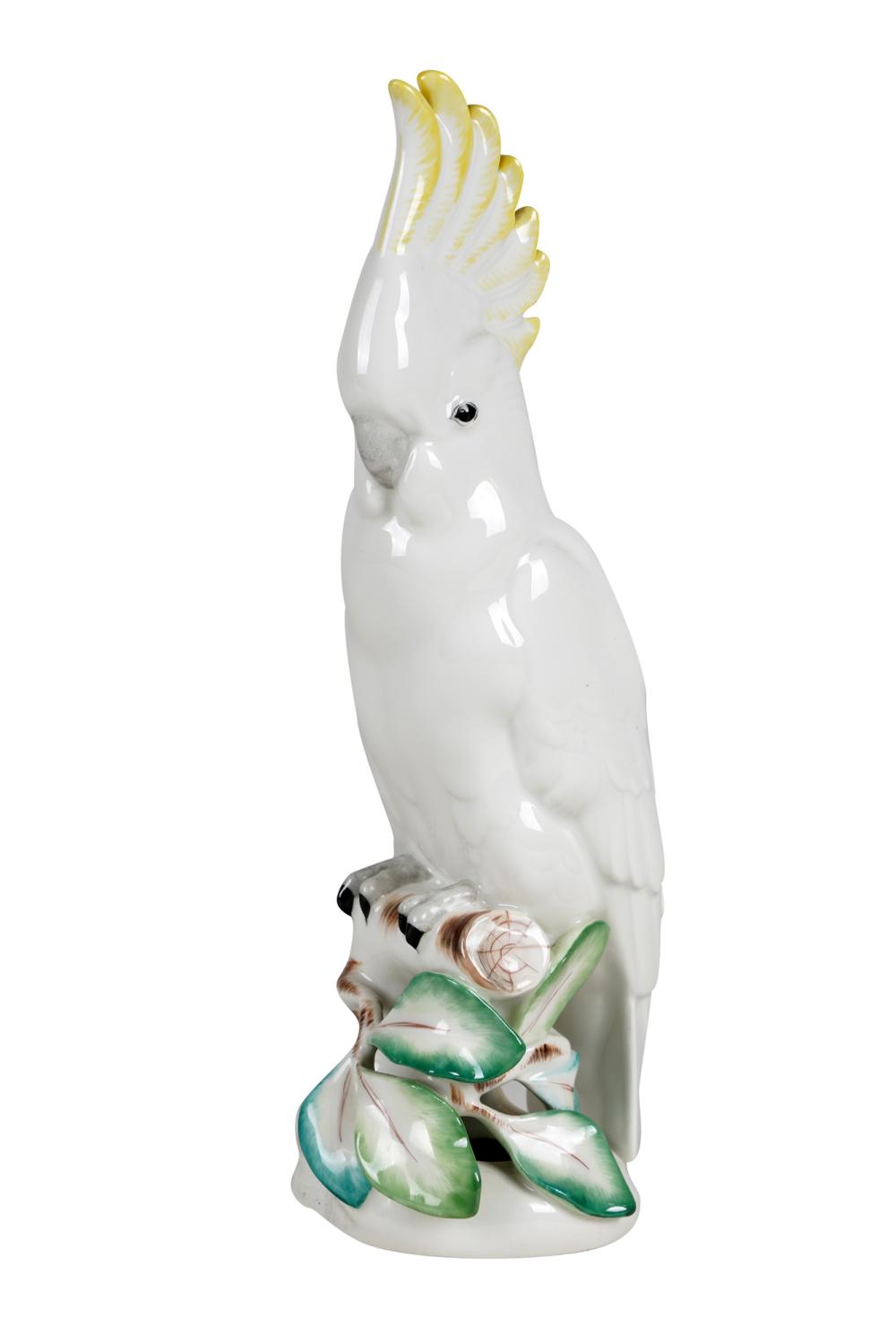 KPM PORCELAIN COCKATOOCondition: