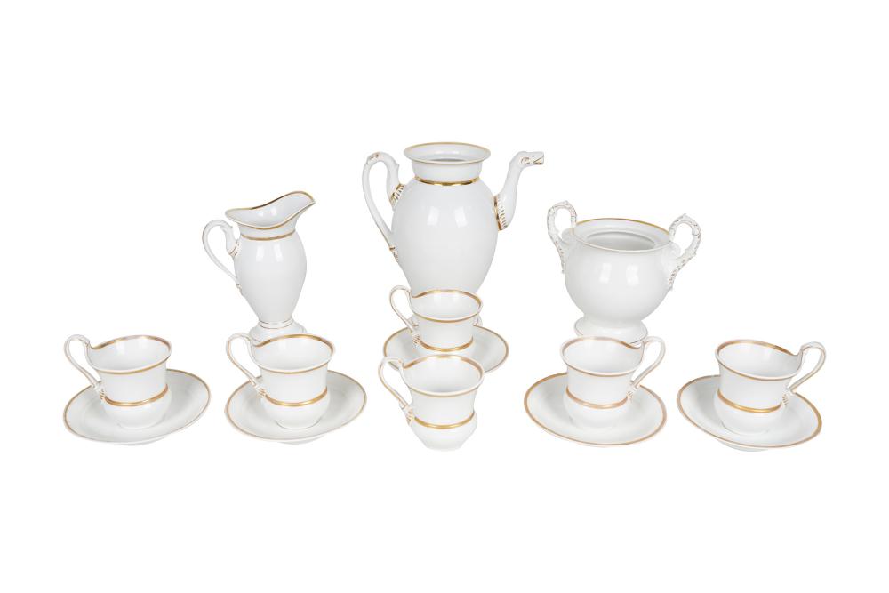 KPM PORCELAIN COFFEE SERVICEwith