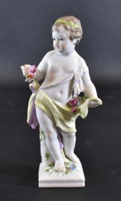 KPM PORCELAIN FIGURE OF A CHIL