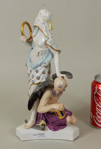 KPM PORCELAIN FIGURE "TIME AND