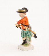 KPM PORCELAIN FIGURINE OF "SAG