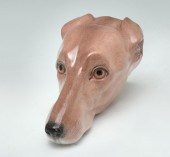 KPM PORCELAIN GREYHOUND STIRRU