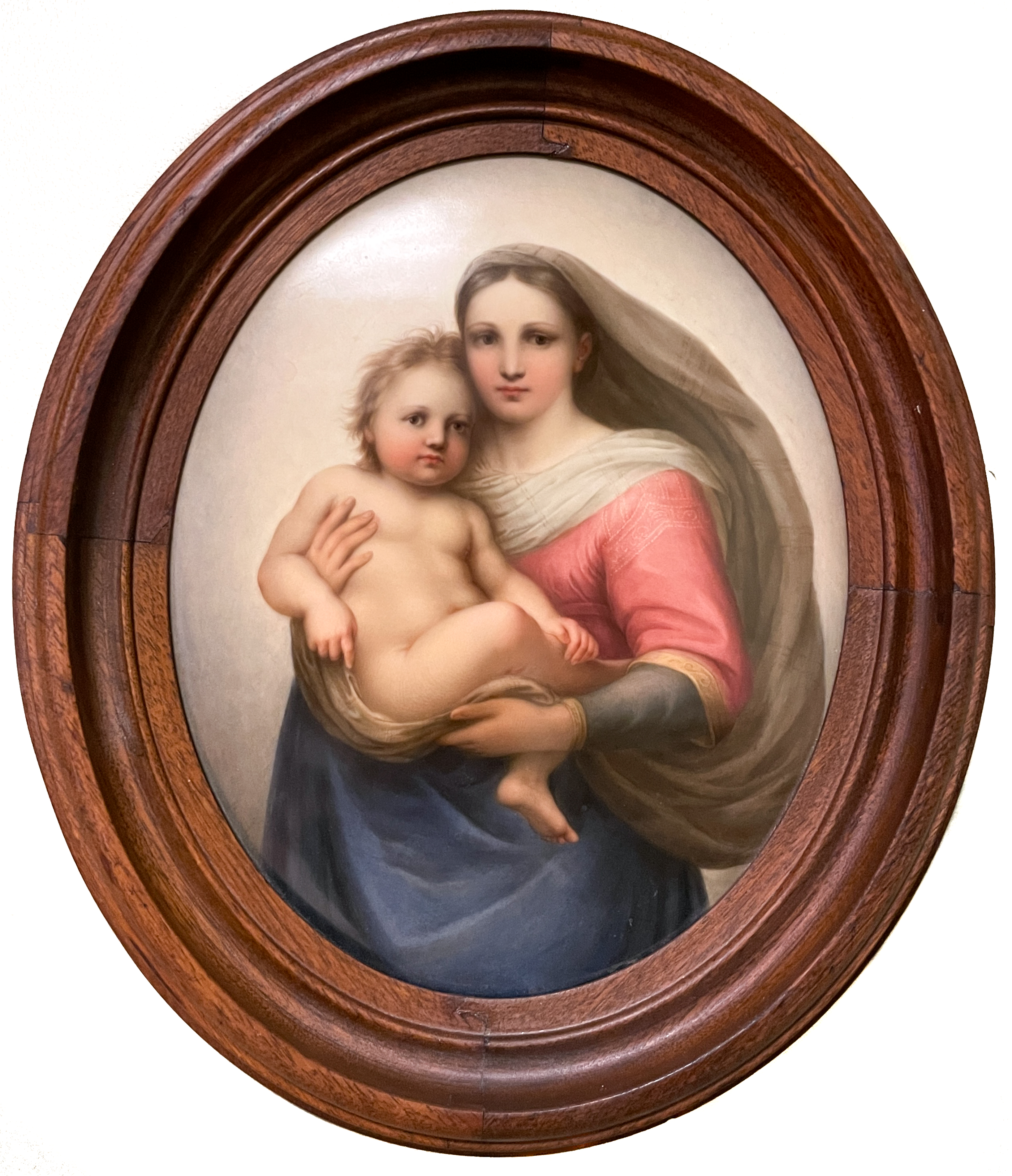 KPM PORCELAIN MADONNA & CHILD KPM