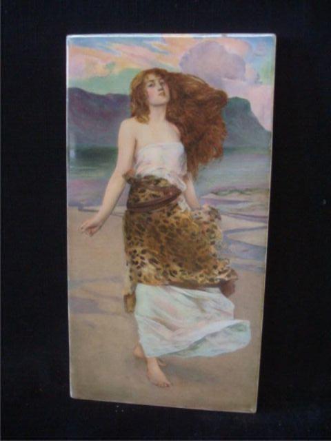 K.P.M. Porcelain Plaque of