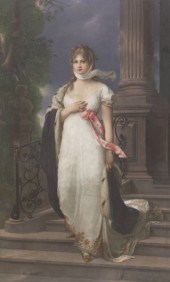 KPM PORCELAIN PLAQUE OF PRINCE