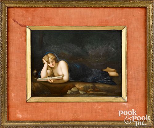 KPM PORCELAIN PLAQUE OF THE