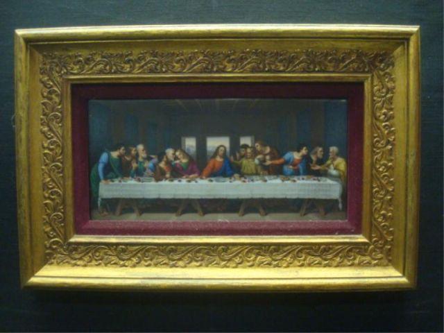 KPM Porcelain Plaque of "The Last
