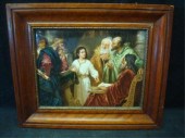 KPM Porcelain Plaque of Young