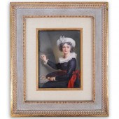 KPM PORCELAIN PLAQUEDESCRIPTIO
