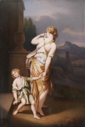 KPM PORCELAIN PORTRAIT PLAQUES