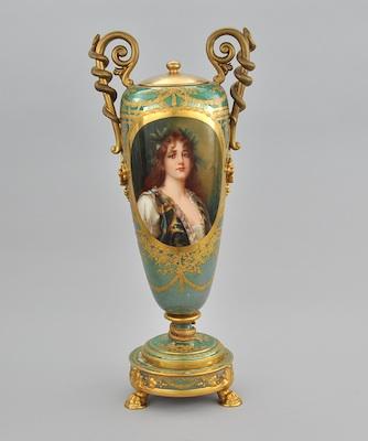 KPM Porcelain Vase Signed by N.C.