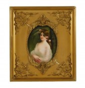 KPM TYPE HAND-PAINTED PORCELAI