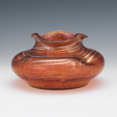 KRALIK CZECH ART GLASS DIMPLED