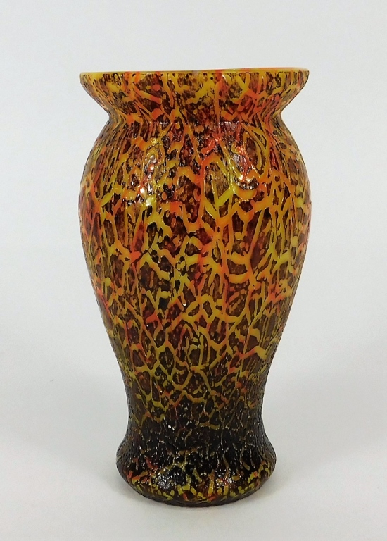 KRALIK ORANGE CRACKLE BOHEMIAN