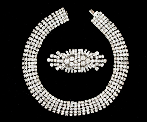 Kramer Duo of Costume Jewelry. A