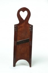 KRAUT OR SLAW CUTTER.  Signed
