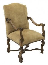 KREISS 'RICHELIEU' UPHOLSTERED