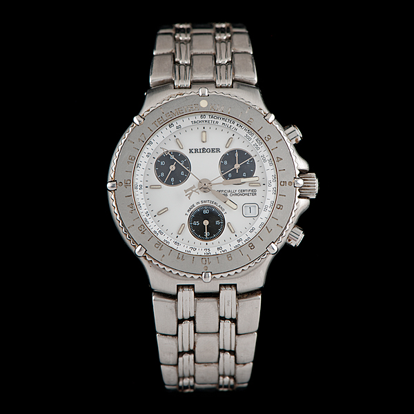 Krieger Stainless Steel Watch A