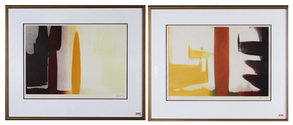 KRISTEN GIPSON TWO SILKSCREEN
