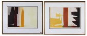 KRISTEN GIPSON TWO SILKSCREEN