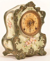 KROEBER CHINA CASE SHELF CLOCK