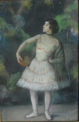 KRONBERG Louis. Pastel on Board