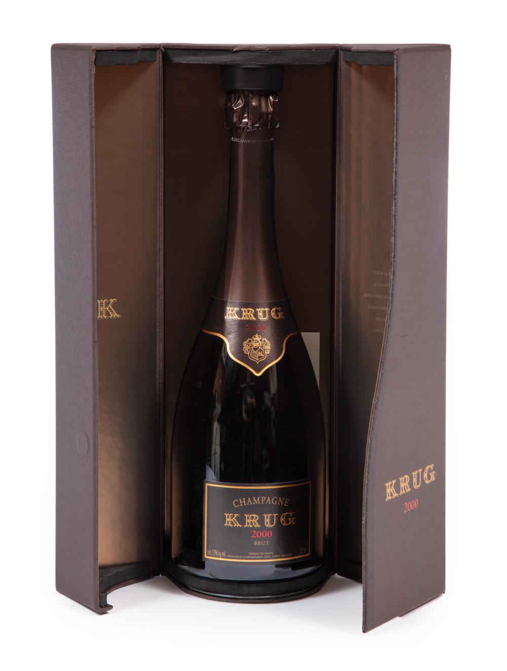 KRUG VINTAGE BRUT CHAMPAGNE 2000,