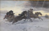 KSAWERY SZYKIER "HORSES PULLIN