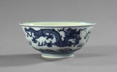 Kuang Hsu Blue and White Porce