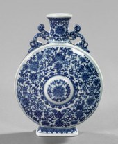 Kuang Hsu Blue and White Porce