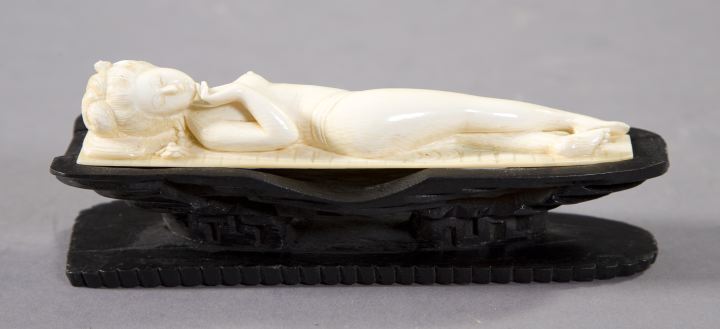 Kuang Hsu Carved and Polished Ivory