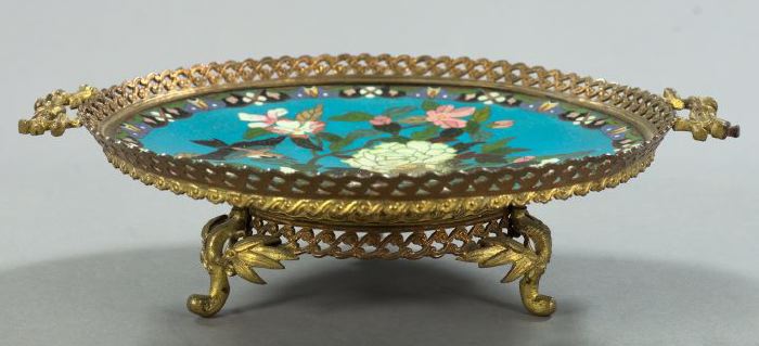 Kuang Hsu Cloisonne Charger,  third