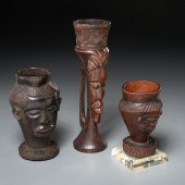 KUBA PEOPLES, (3) CEREMONIAL C