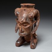 KUBA PEOPLES, CEREMONIAL LIBAT