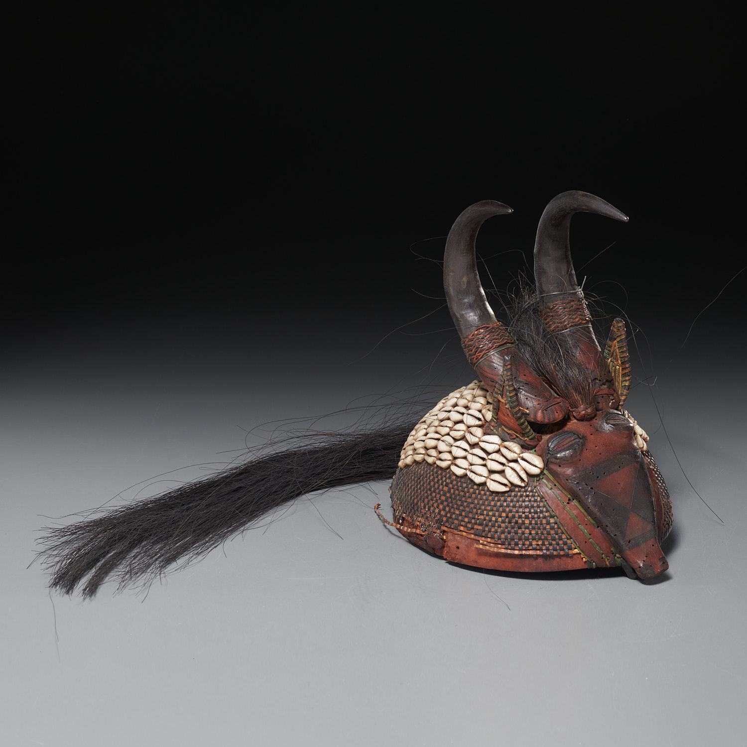 KUBA PEOPLES, HELMET MASK 20th