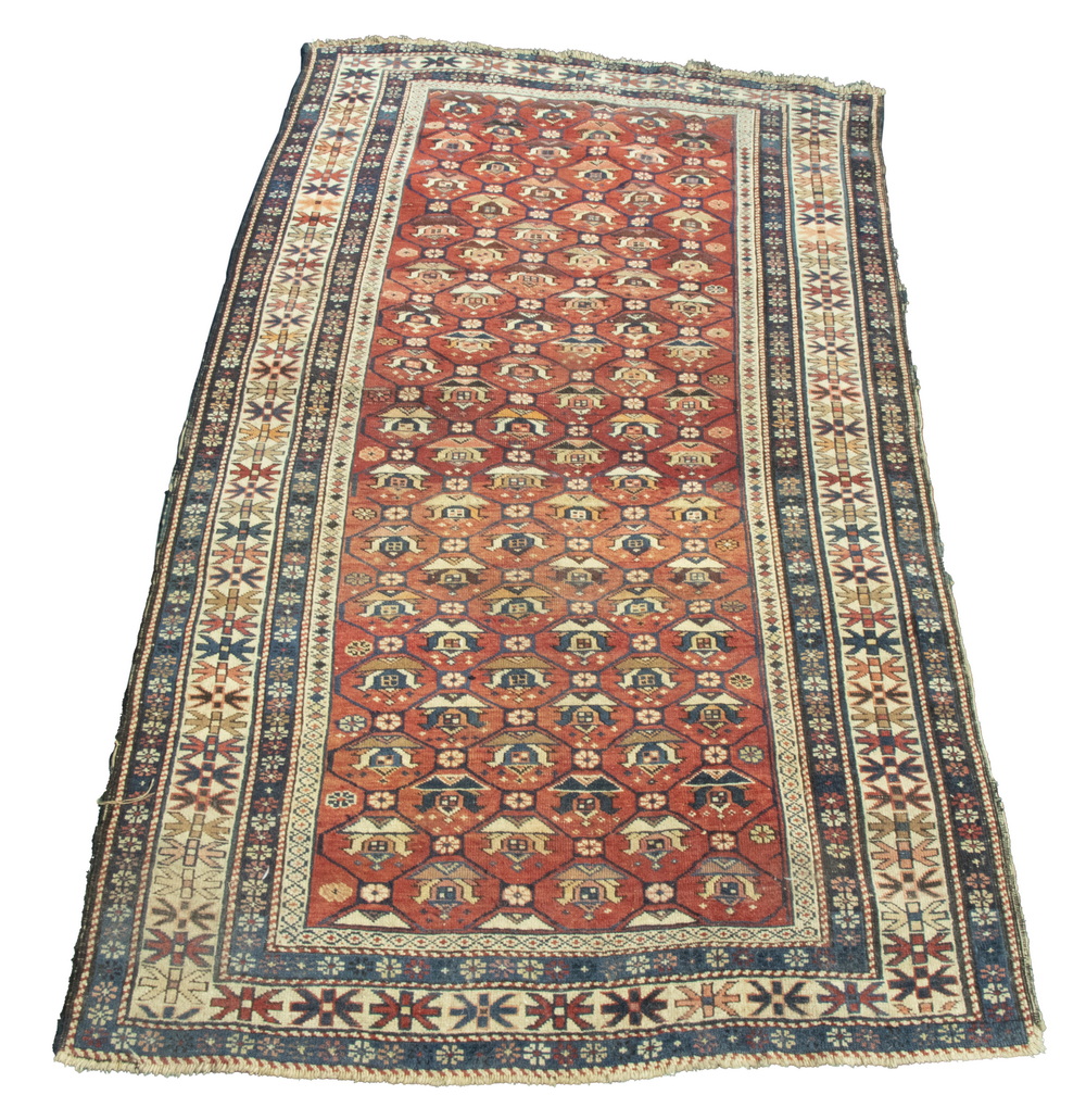 KUBA RUG (3'10" X 6'9") Kuba rug.