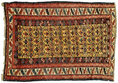 Kuba rug, repeating rows of