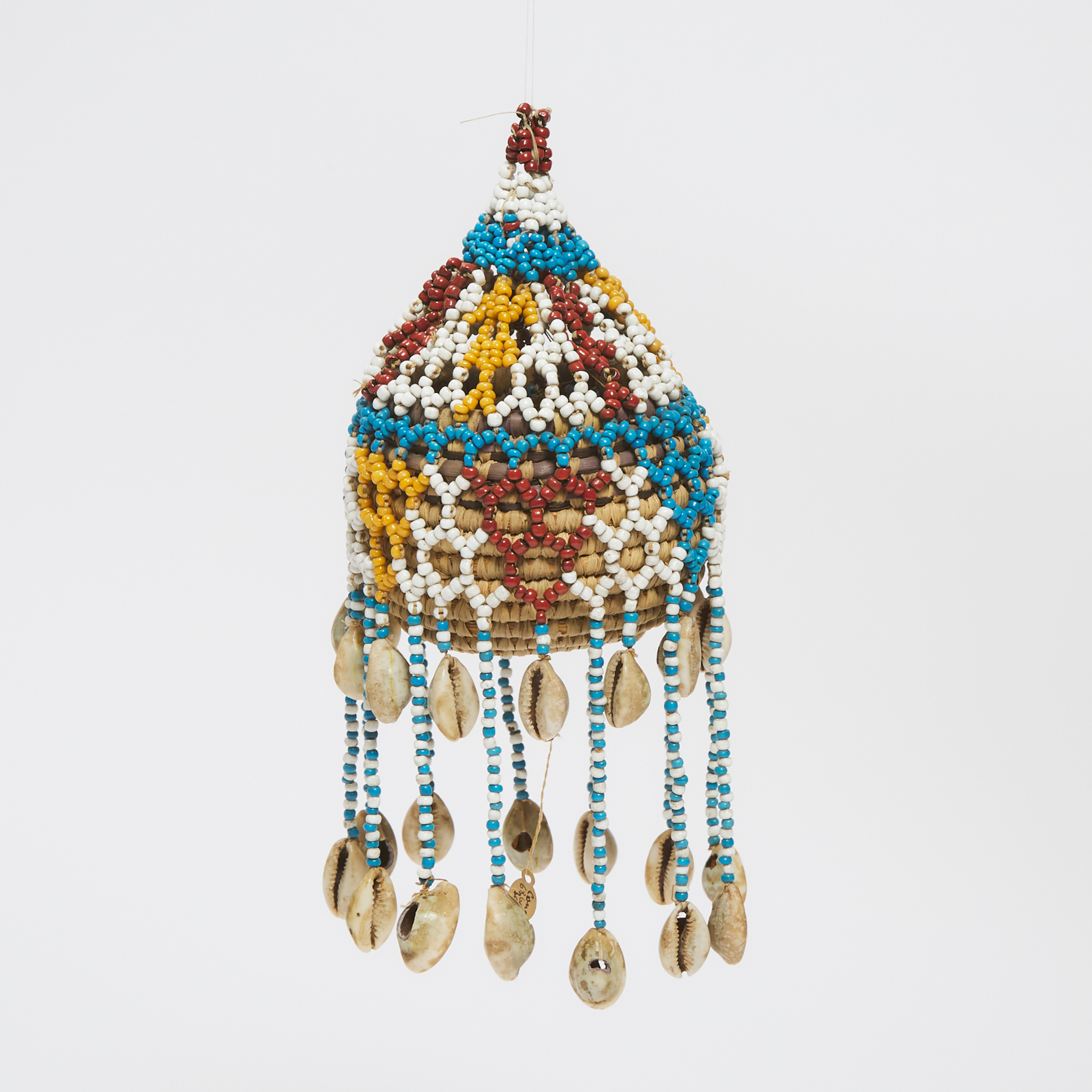 Kuba Woven Fiber and Beaded