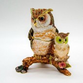 KUBLA CRAFTS ENAMEL TRINKET BO