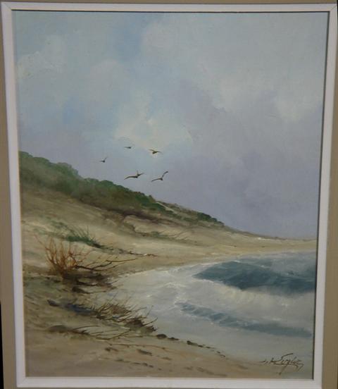 Kugler, acrylic on masonite,