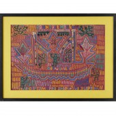 KUNA PEOPLE, MOLA TEXTILE 20th