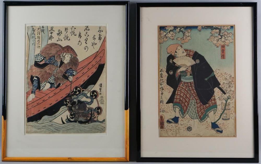 KUNISADA AND KUNIKIYO (JAPANESE,