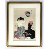 Kunisada Japanese wood block p
