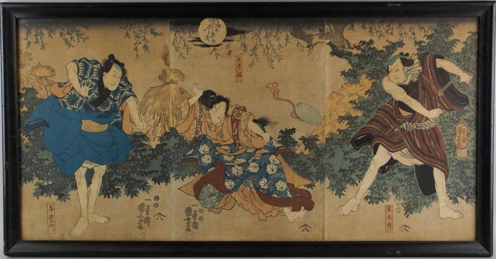 KUNIYOSHI, TOYOKUNI III, AND