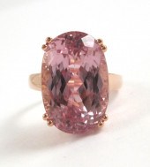 KUNZITE AND FOURTEEN KARAT ROS