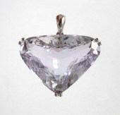 KUNZITE AND FOURTEEN KARAT WHI